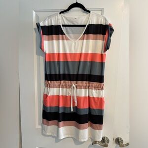 Striped Dress, size Large